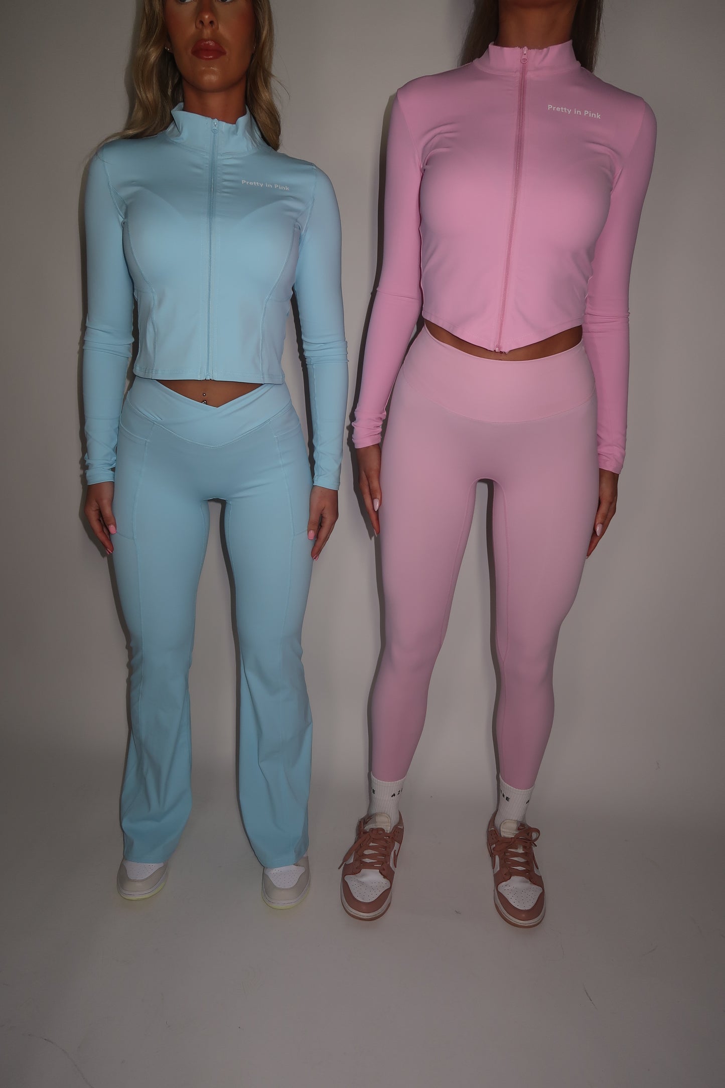PRE-ORDER GYM GIRL ERA EXCLUSIVE Blue Sculpt V Waist flared bottoms