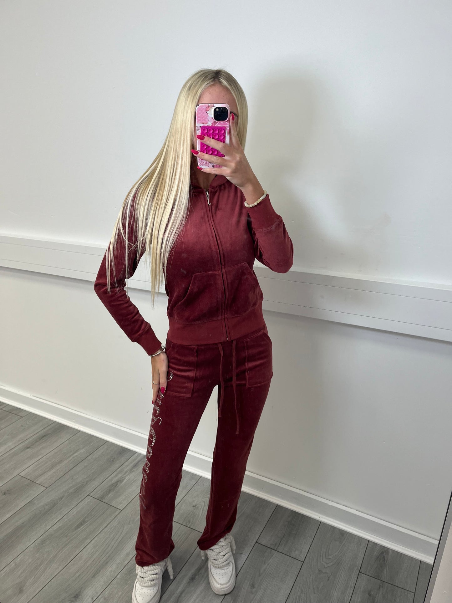 DECEMBER 1ST CHRISTMAS DEADLINE PRE-ORDER Juicy Velour Rhinestone tracksuit