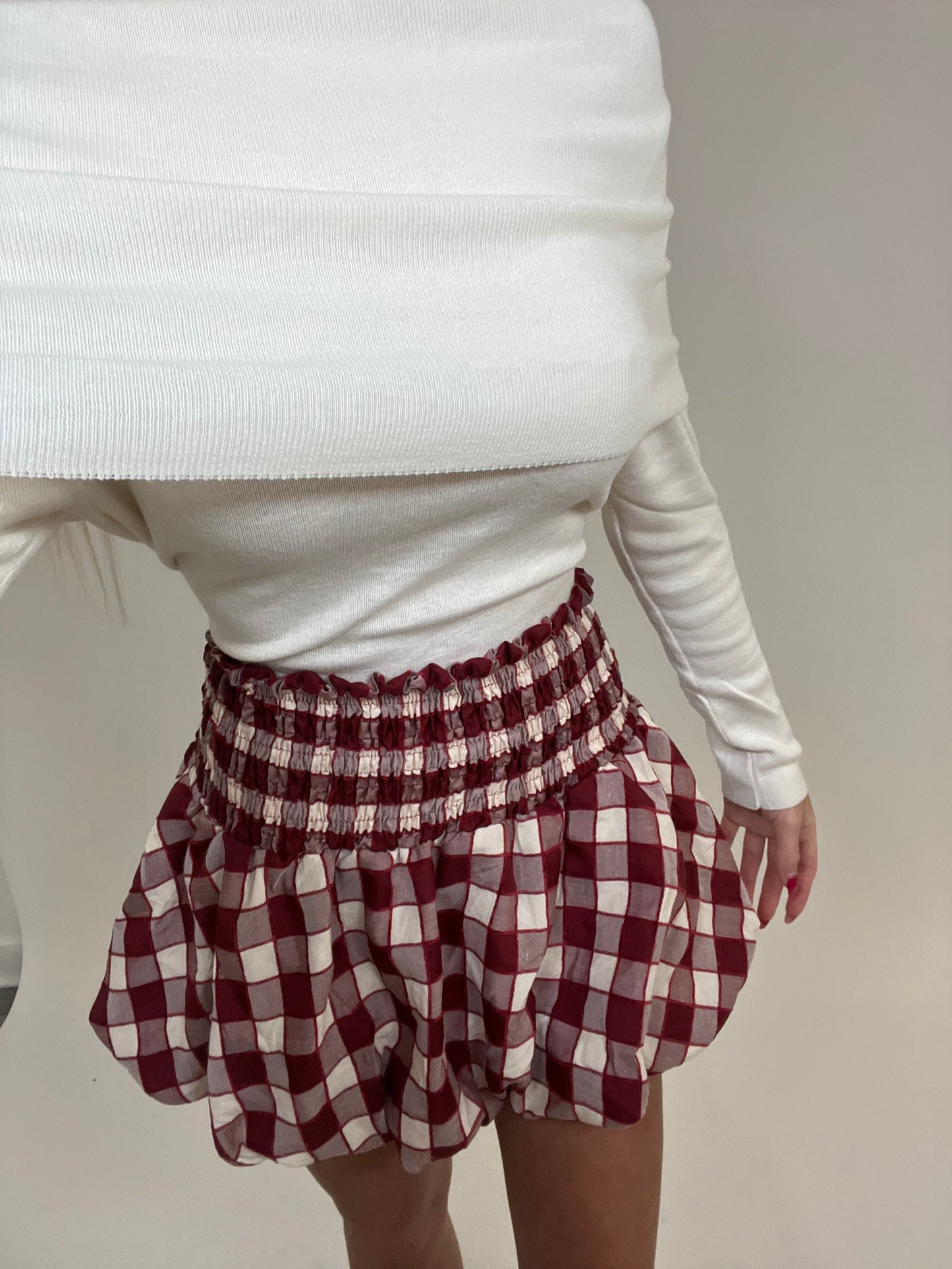 Soft knit Bardot jumper