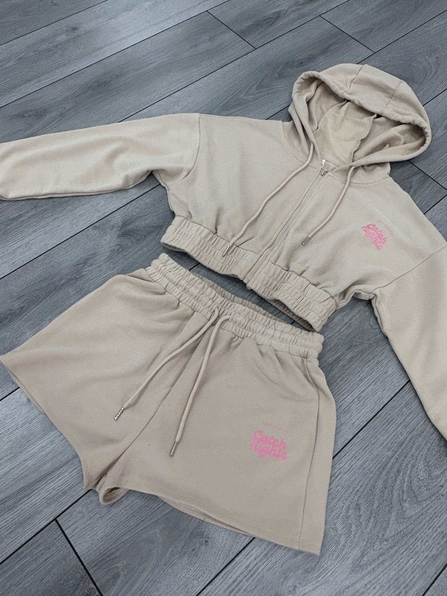 Catch flights shorts beige