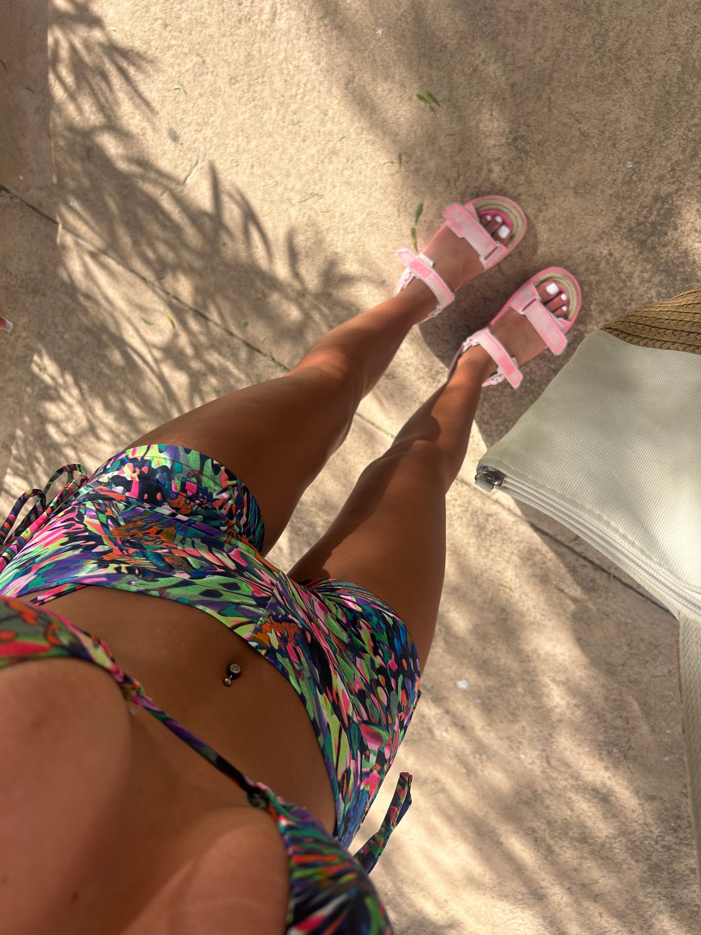 LIMITED EDITION HAND MADE AND DESIGNED IN HOUSE: ‘Exotic’ shorts