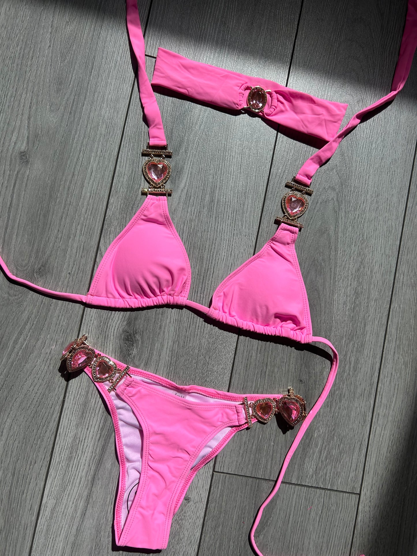 Azalea bikini top and head band