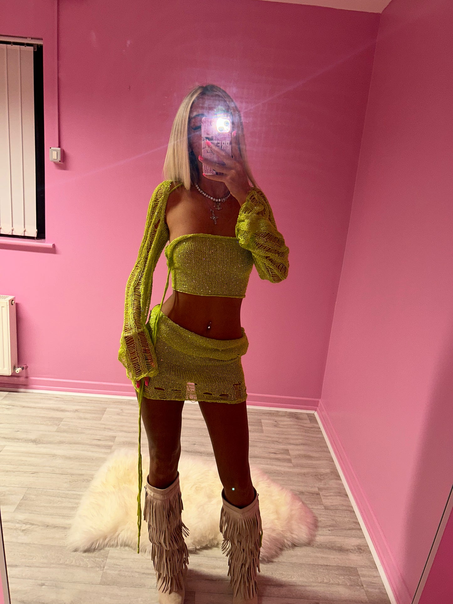 Jazmin multi-way three piece in green