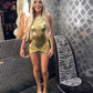 Gold gladiator co-ord