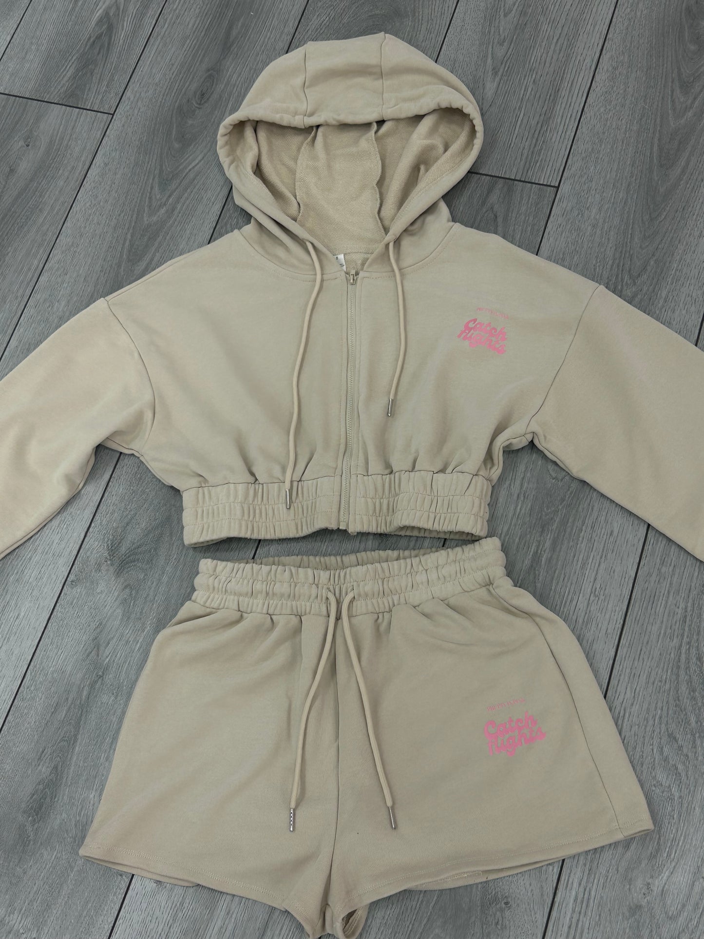 Catch flights shorts beige