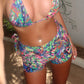 LIMITED EDITION HAND MADE AND DESIGNED IN HOUSE: ‘Exotic’ shorts