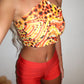 LIMITED EDITION HAND MADE AND DESIGNED IN HOUSE: Oasis halter neck top