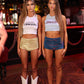HAUNT COUTURE HANDMADE: Sequins hot pants (blue, gold, silver, black)