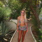 LIMITED EDITION HAND MADE AND DESIGNED IN HOUSE: ‘Exotic’ shorts