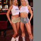 HAUNT COUTURE HANDMADE: Sequins hot pants (blue, gold, silver, black)