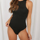 Black slinky bodysuit