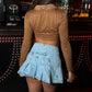 Alina brown asymmetric top
