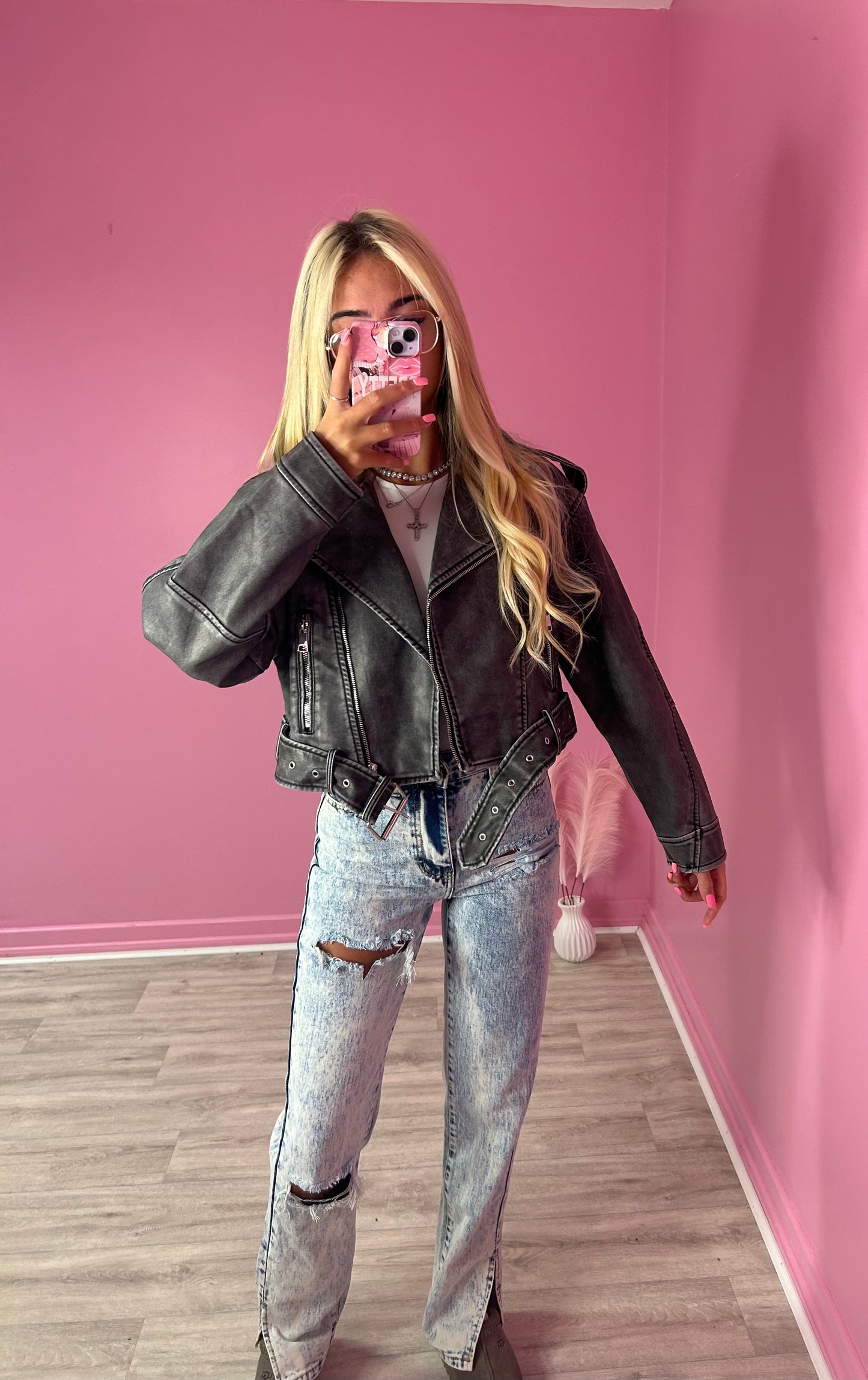 ‘Molly’ charcoal jacket