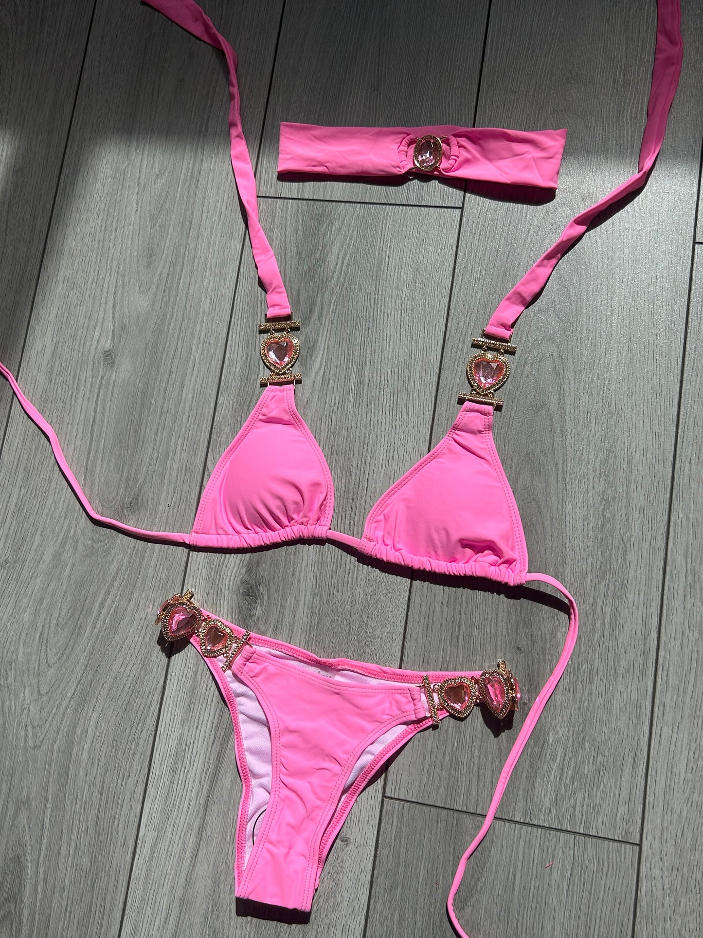 Azalea bikini top and head band