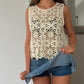 Denim Fit And Flare Mini Skirt (built in shorts)