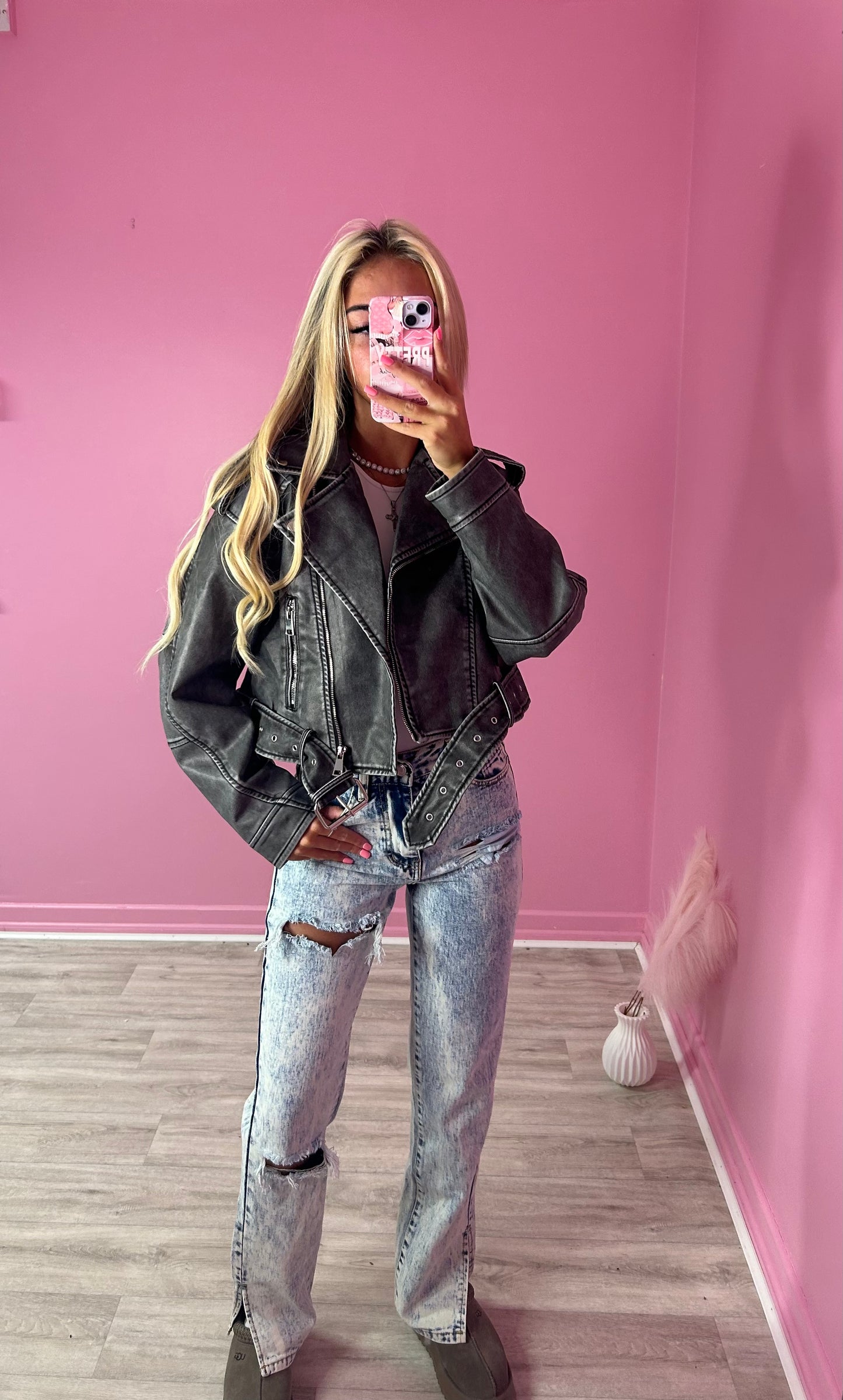 ‘Molly’ charcoal jacket