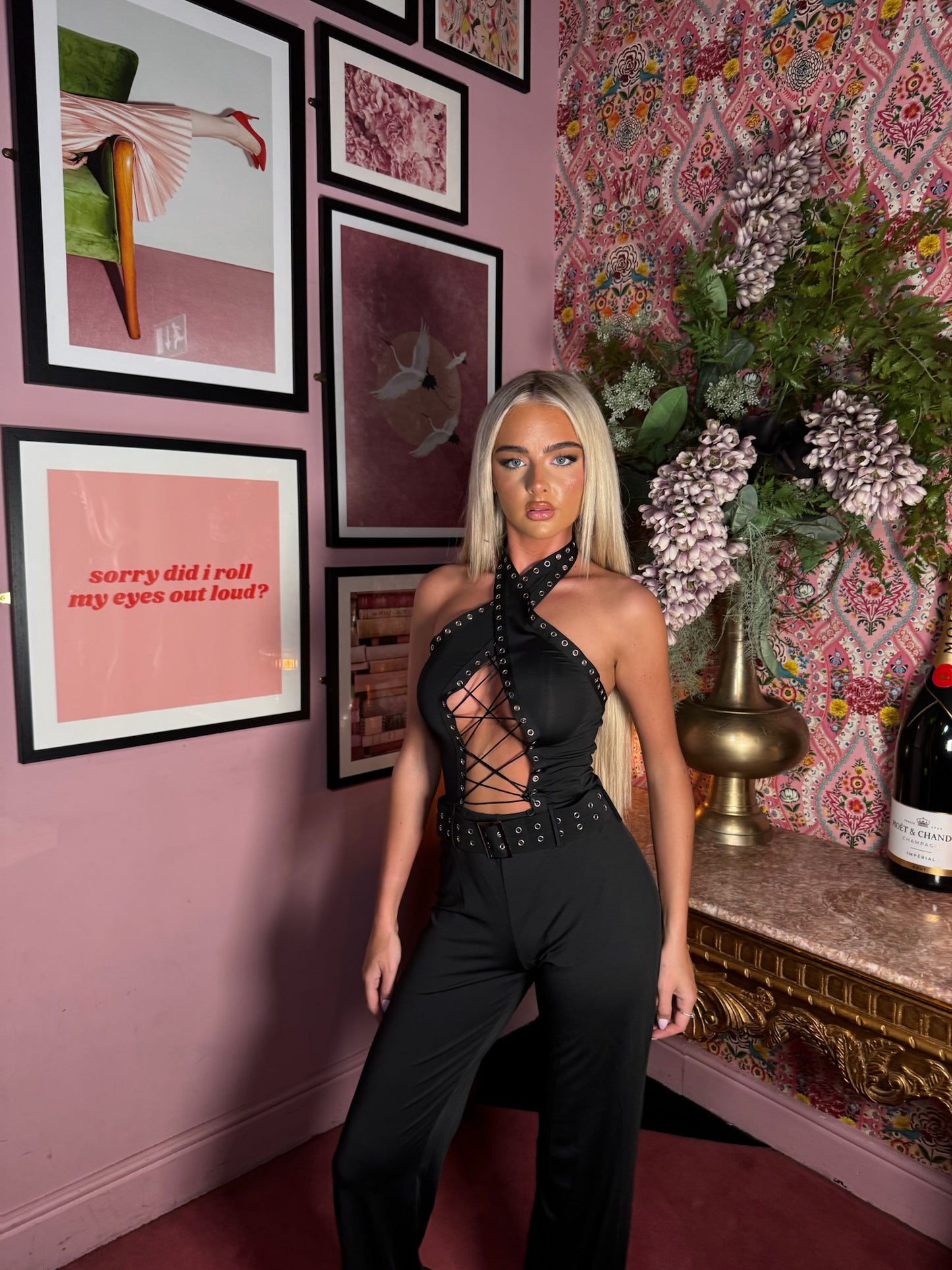 Blake black jumpsuit