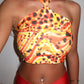 LIMITED EDITION HAND MADE AND DESIGNED IN HOUSE: Oasis halter neck top