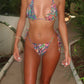 LIMITED EDITION HAND MADE AND DESIGNED IN HOUSE: ‘Exotic’ bikini set