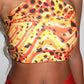 LIMITED EDITION HAND MADE AND DESIGNED IN HOUSE: Oasis halter neck top