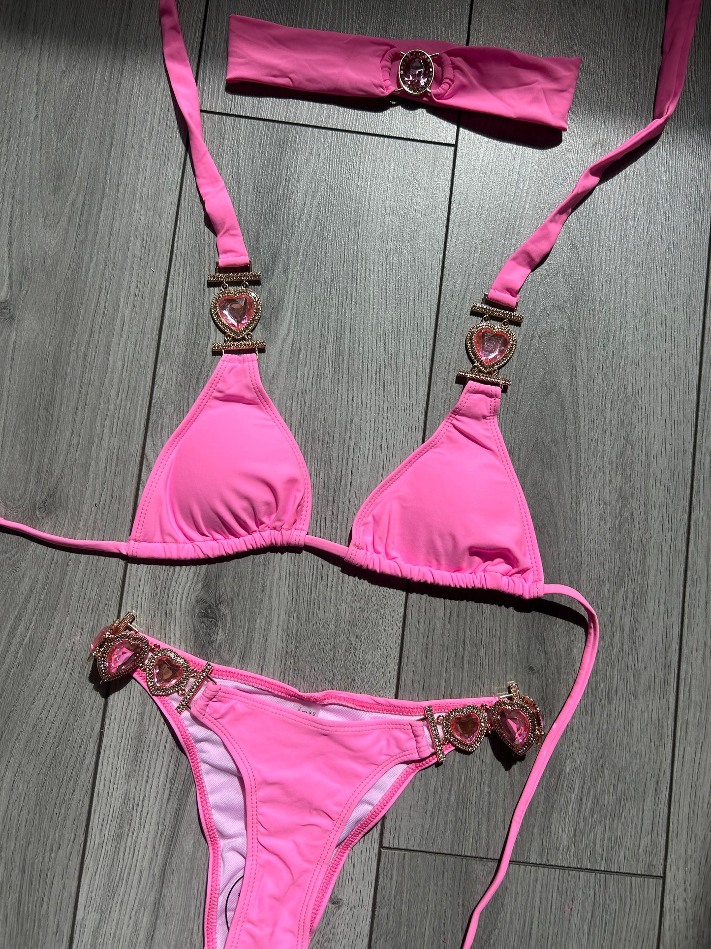Azalea bikini top and head band