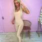 Stone slinky lounge wear set