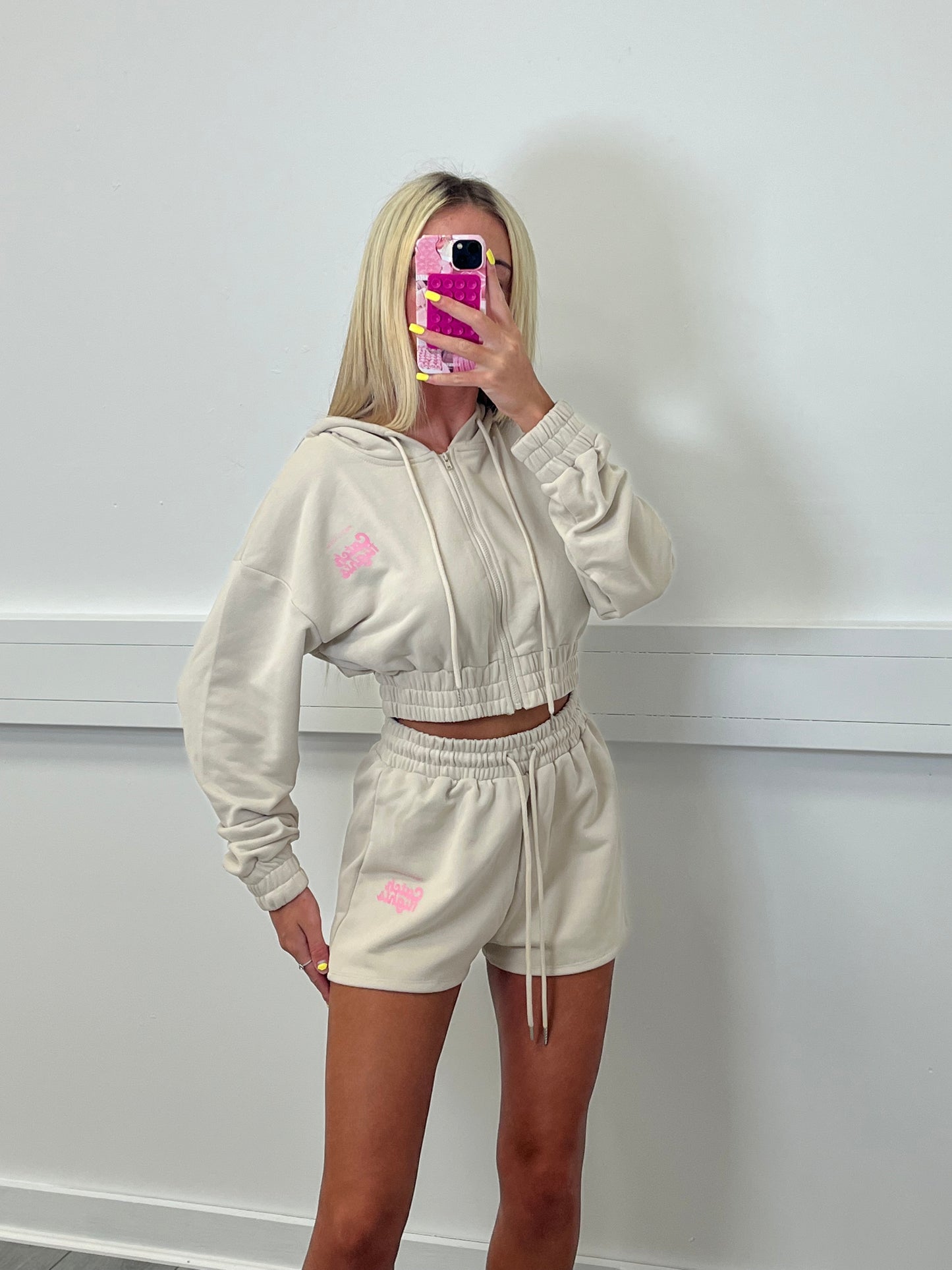 Catch flights shorts beige