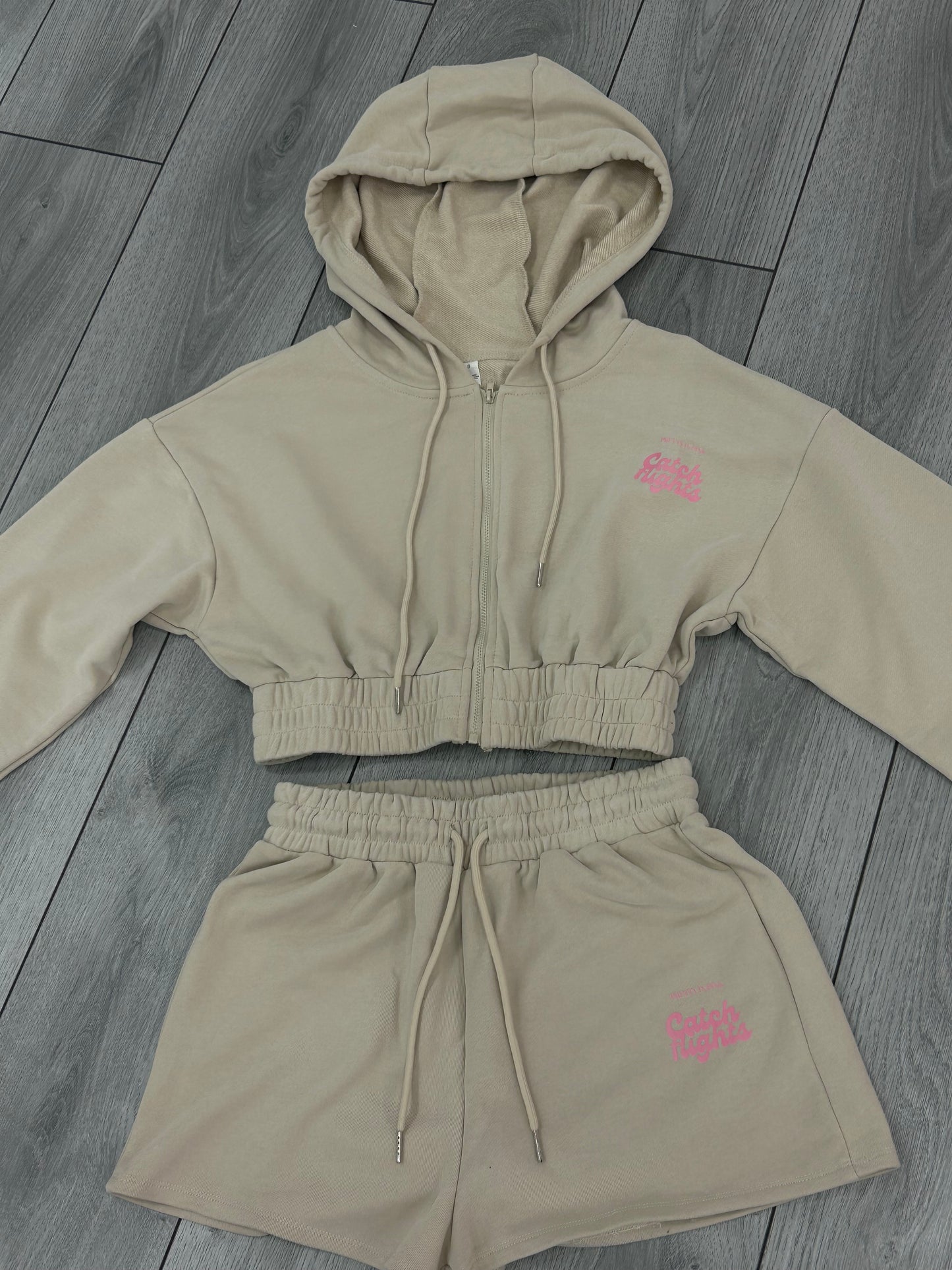 Catch flights shorts beige