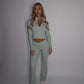 PRE-ORDER GYM GIRL ERA EXCLUSIVE Sage Sculpt jacket