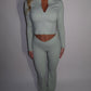 PRE-ORDER GYM GIRL ERA EXCLUSIVE Sage Sculpt jacket