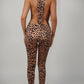 Chloe leopard print co-ord