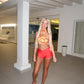 LIMITED EDITION HAND MADE AND DESIGNED IN HOUSE: Oasis halter neck top