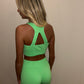 Seamless sculpting set in green