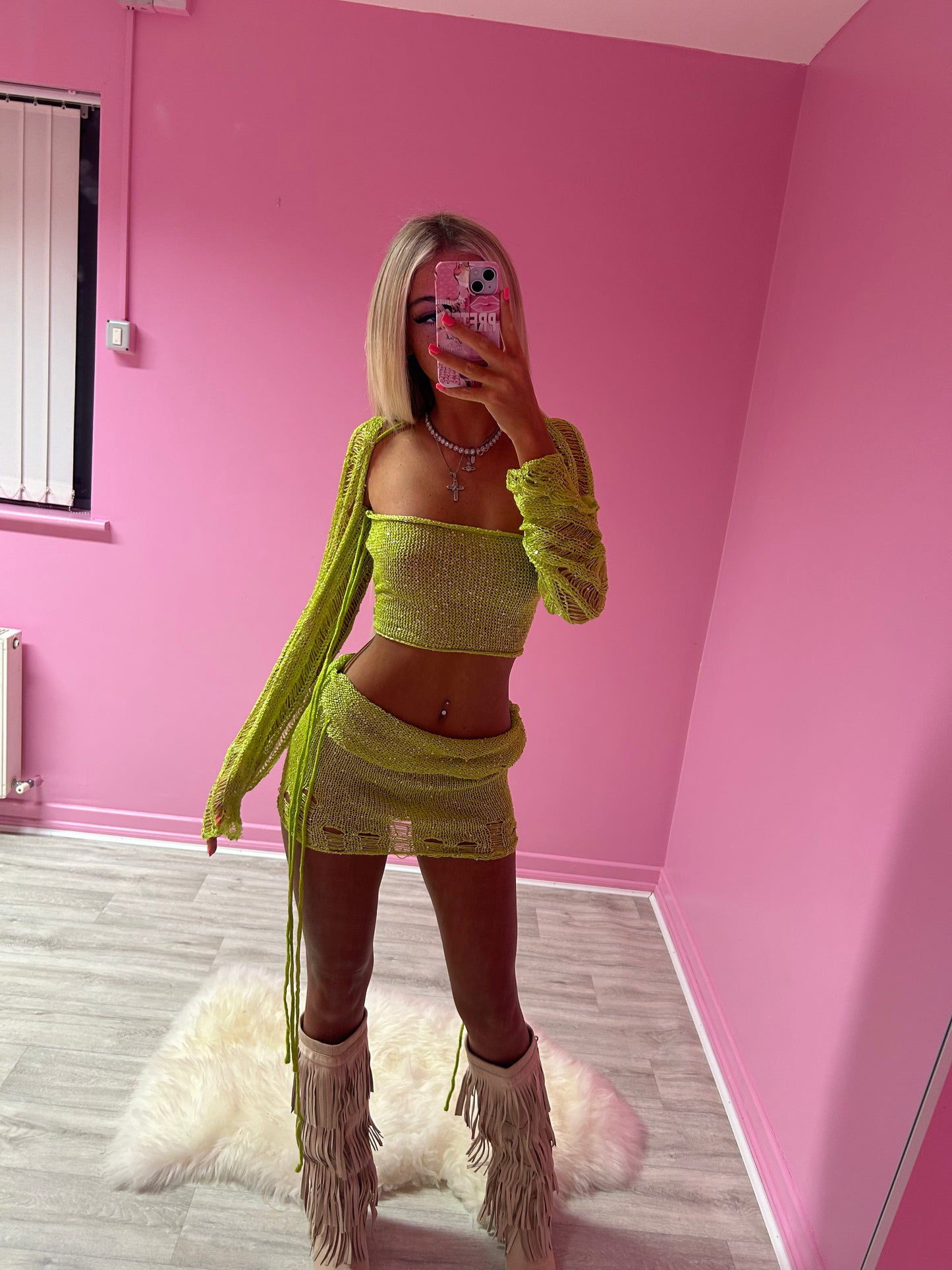 Jazmin multi-way three piece in green