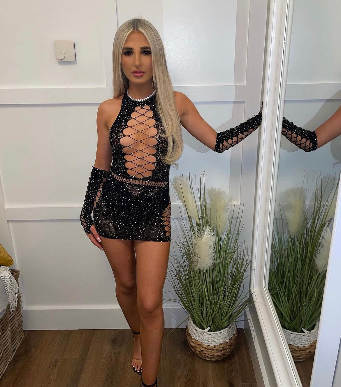 Black Poster Girl Dress