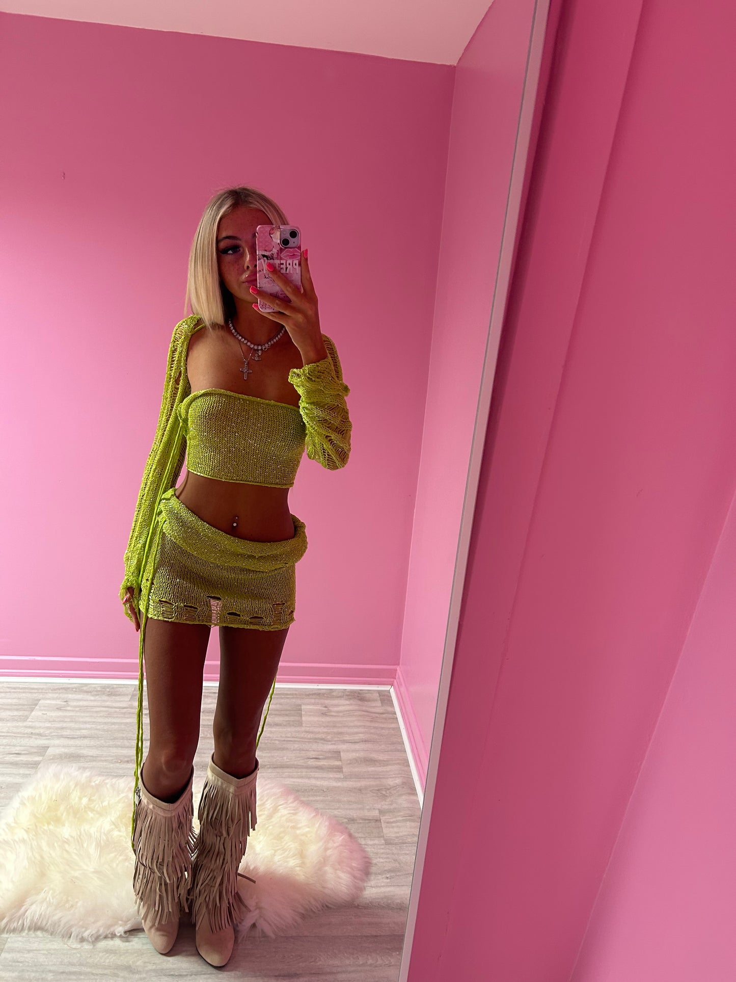 Jazmin multi-way three piece in green