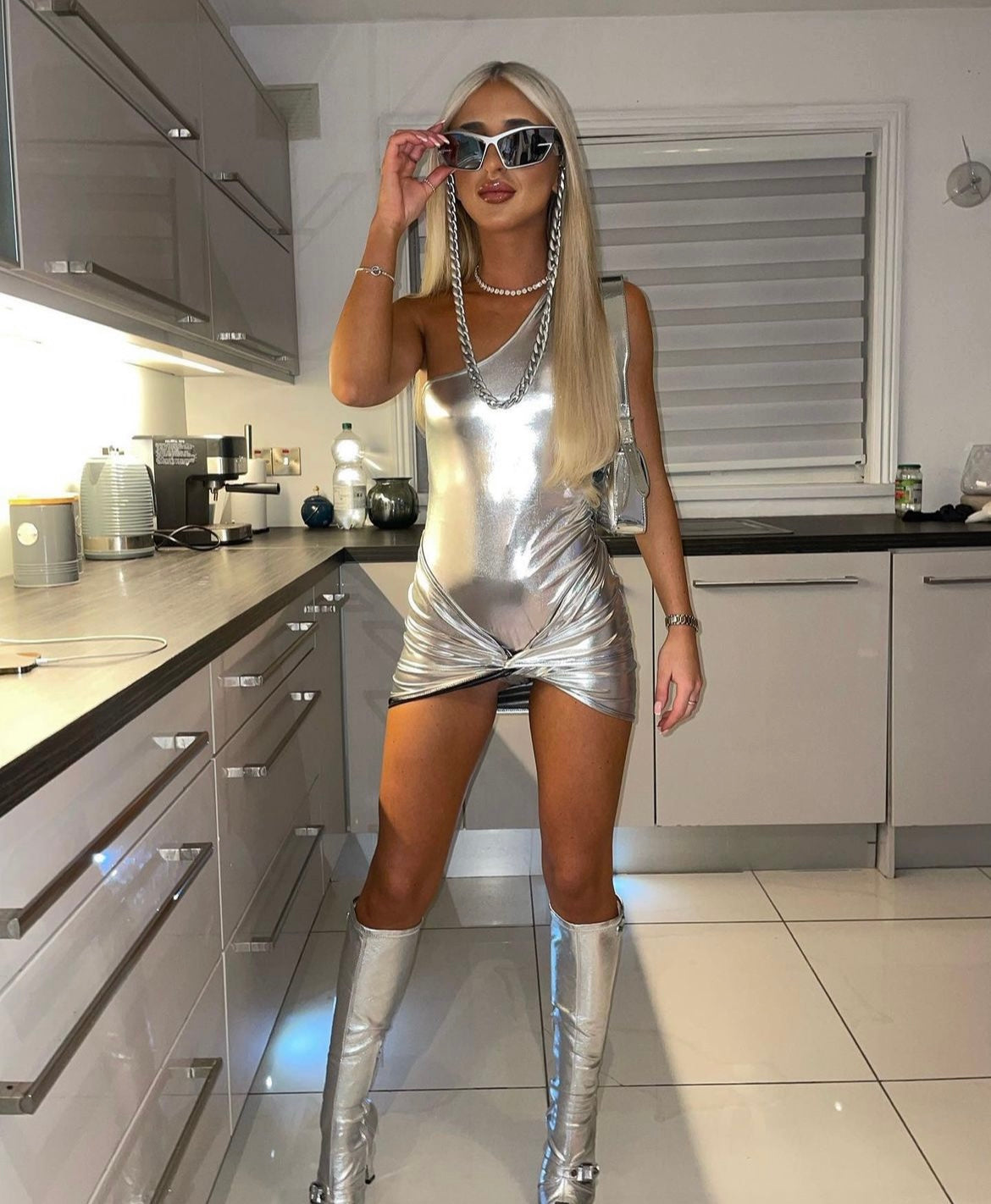 Silver Gladiator Two Piece