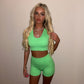 Seamless sculpting set in green